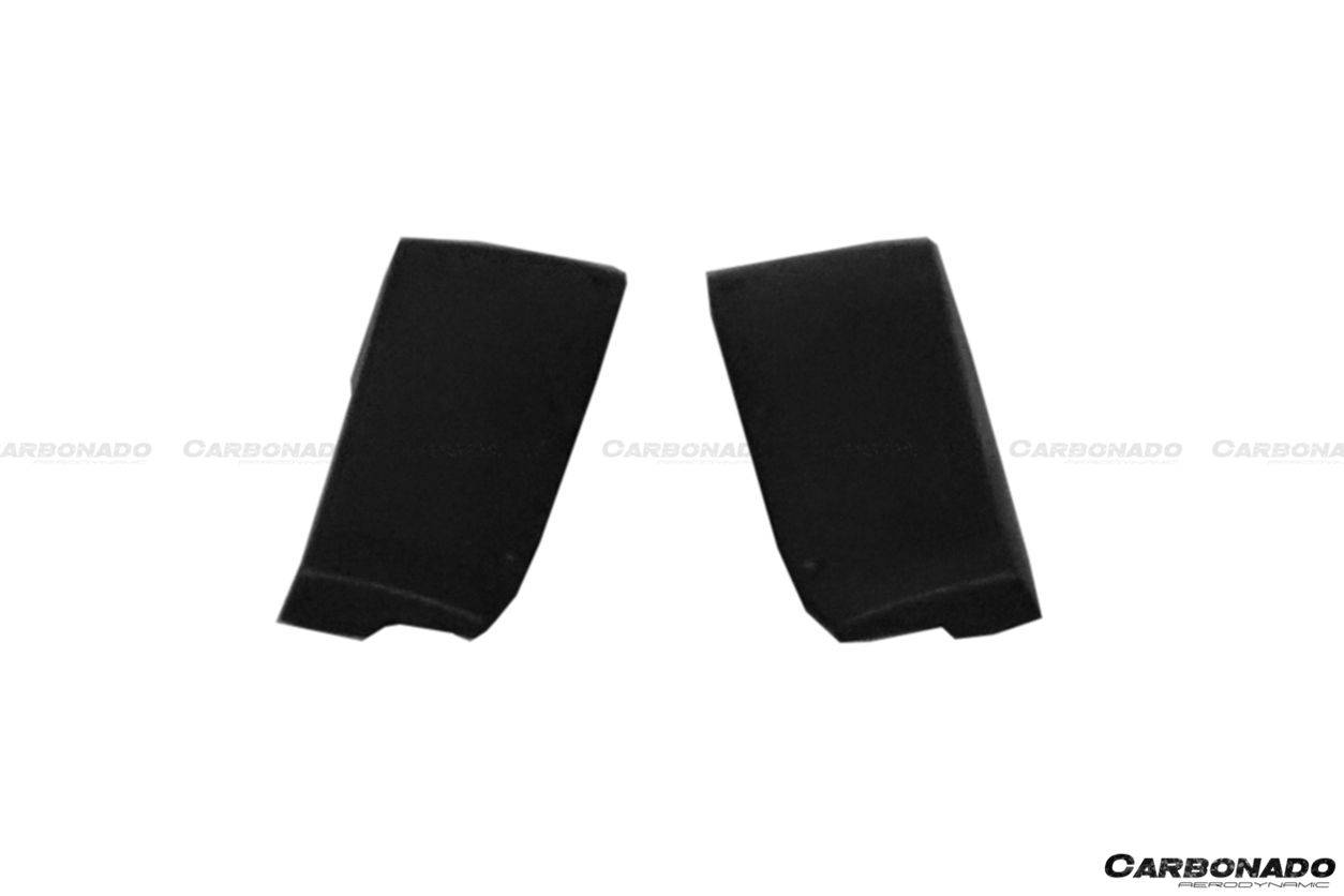 2014-2020 BMW F82/F83 M4 DE Style Carbon Fiber Rear Caps - Carbonado Aero