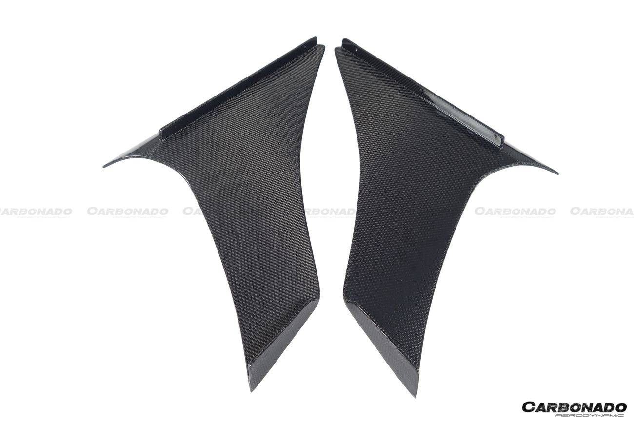 2011-2017 McLaren 650s MP4 12C Rebel Performance Style Side Skirts - Carbonado Aero