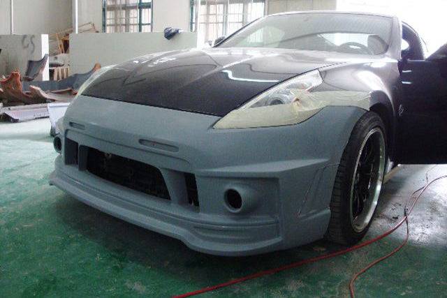 2009-2015 Nissan 370Z BSD Style Front Bumper - Carbonado Aero