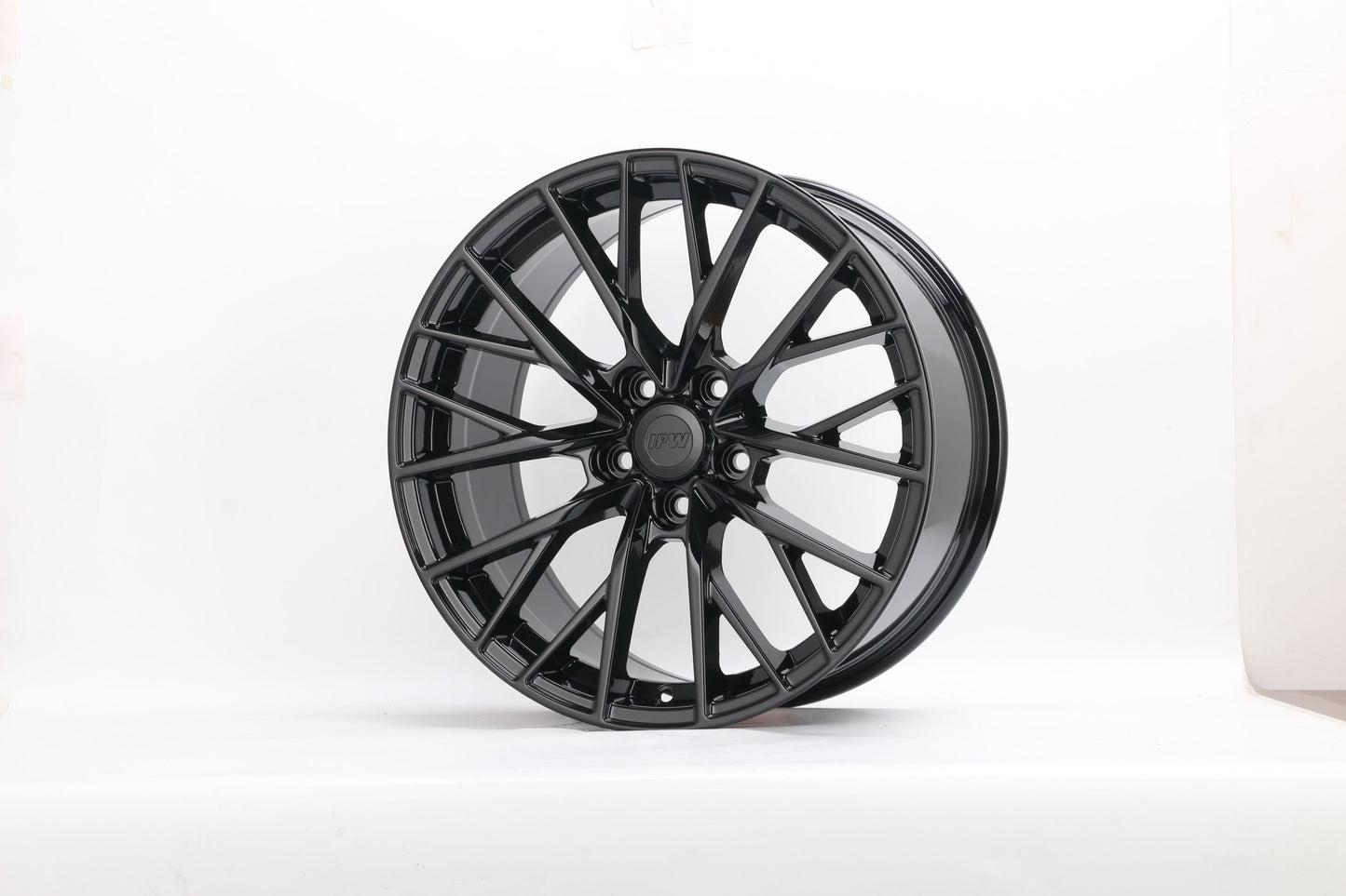 E036 Gloss Black 18x8.5 ET34 5x114.3 – (Square Set of 4)