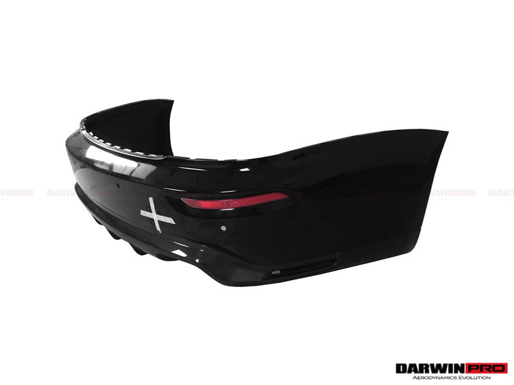 2016-2020 Rolls-Royce Wraith/Dawn BKSS Style Partial Carbon Fiber Rear Bumper - DarwinPRO Aerodynamics