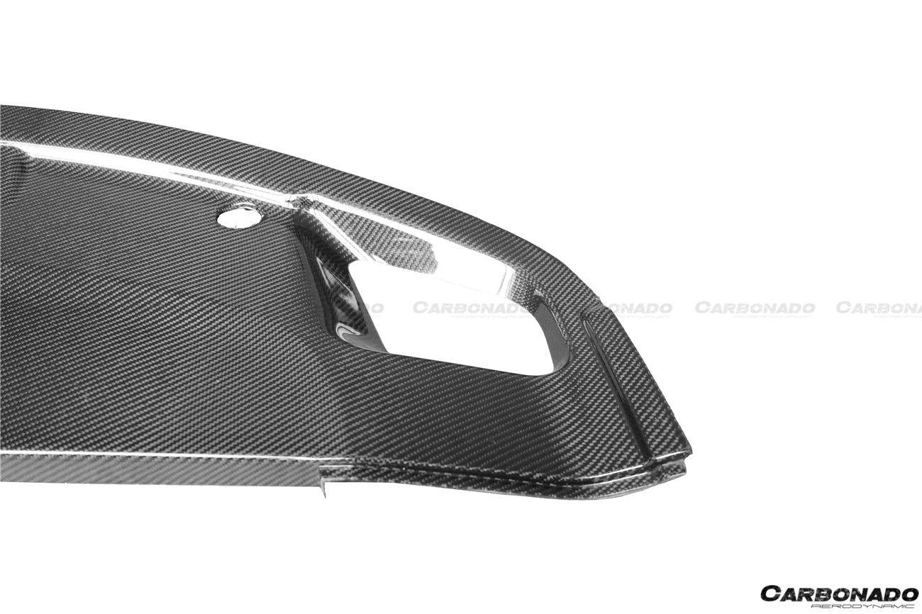 2010-2015 Mercedes Benz W197 SLS AMG OEM Style Carbon Fiber Radiator Cover - Carbonado Aero