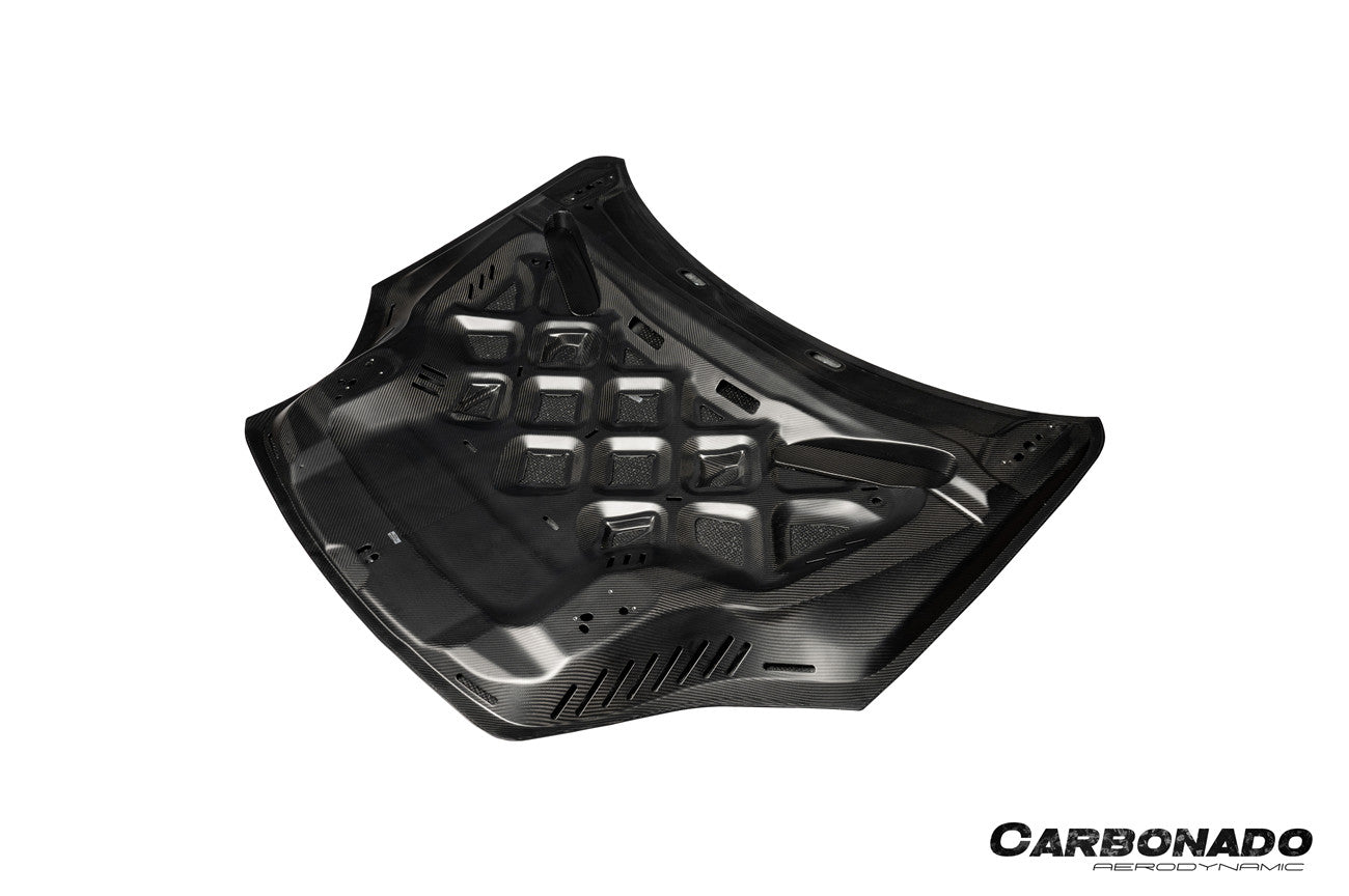 2024-2025 Porsche 9Y0.2 Cayenne S Coupe E-Hybrid KT Style Dry Carbon Fiber Hood