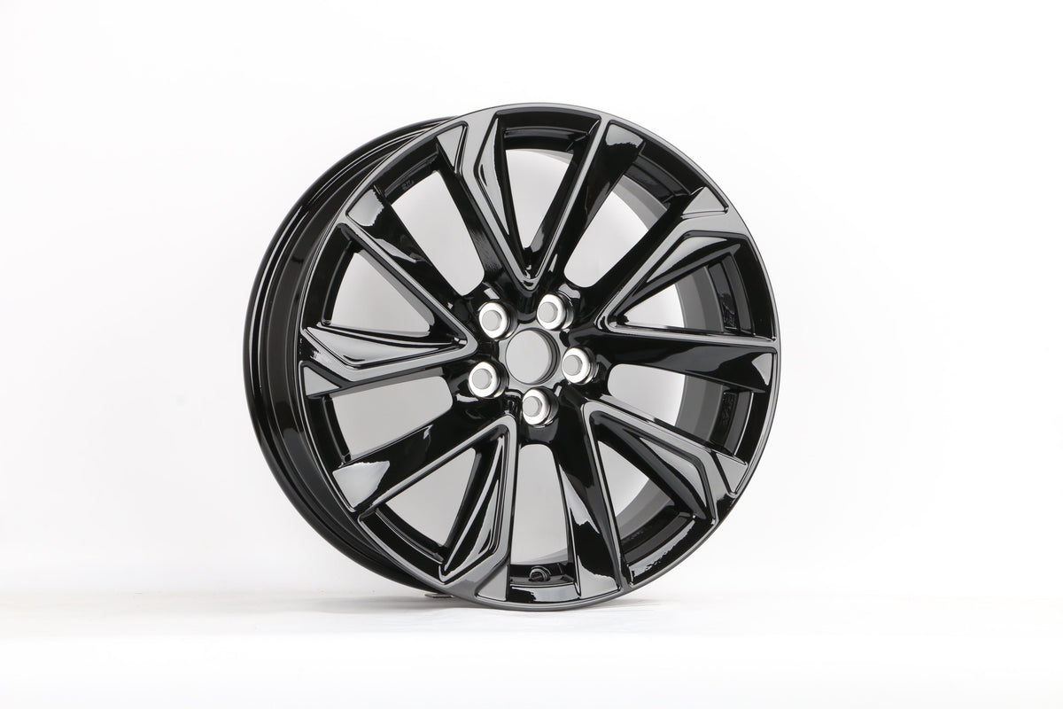 E254 Black Machined Face 17x7.5 5x100 Square Wheels ET35 β Set of 4