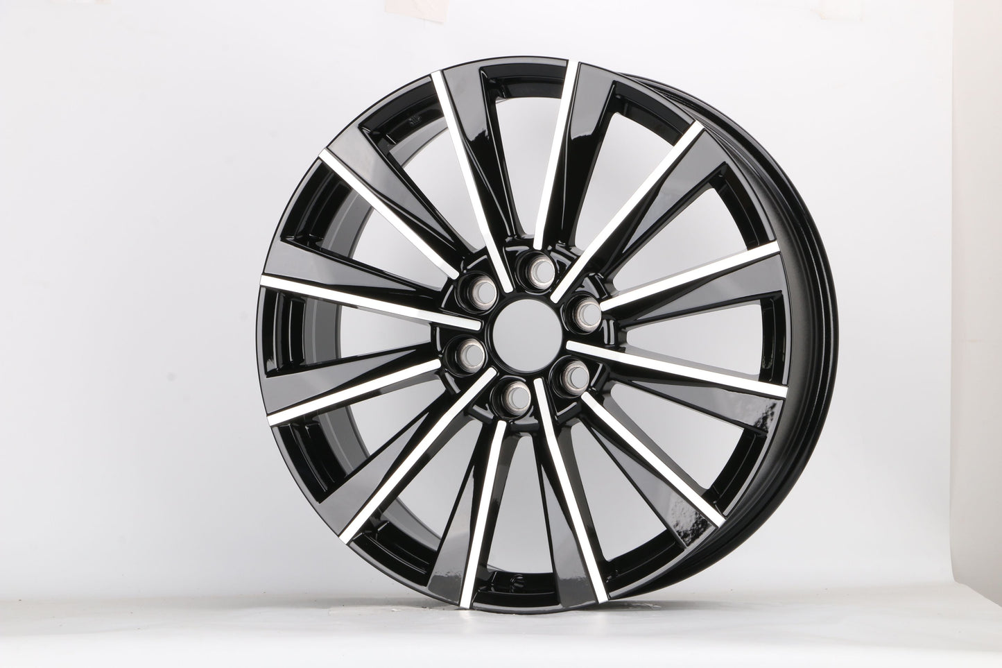 E275 Black Machined Face 22x8.5 ET56 6.139 - Square Set (4 Wheels)