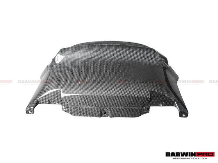 2015-2020 Ferrari 488 GTB/Spyder Dry Carbon Fiber Front Air Splitter - DarwinPRO Aerodynamics