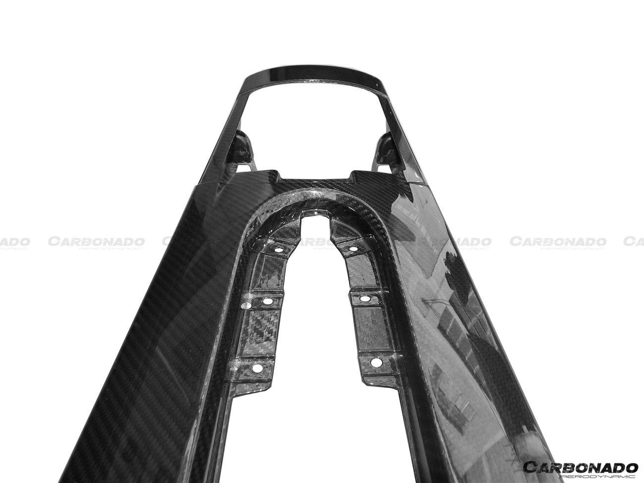 2004-2014 Lamborghini Gallardo OEM Style Carbon Fiber Center Gear Shift Console Board - Carbonado Aero