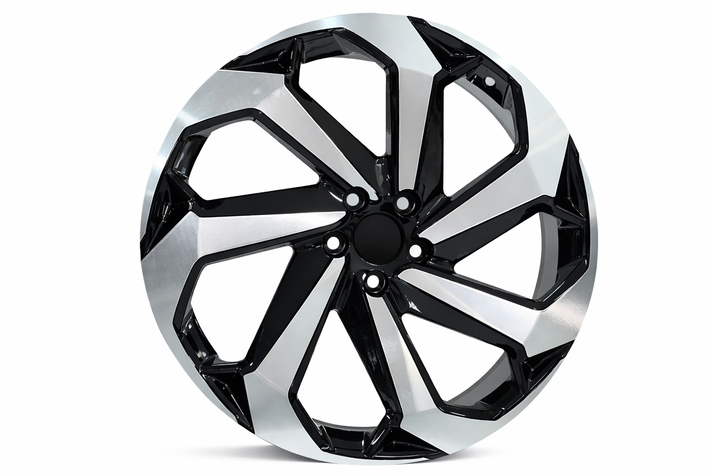 E316 Black Machined Face 20x8.5 ET45 5.114 - Square Set (4 Wheels)