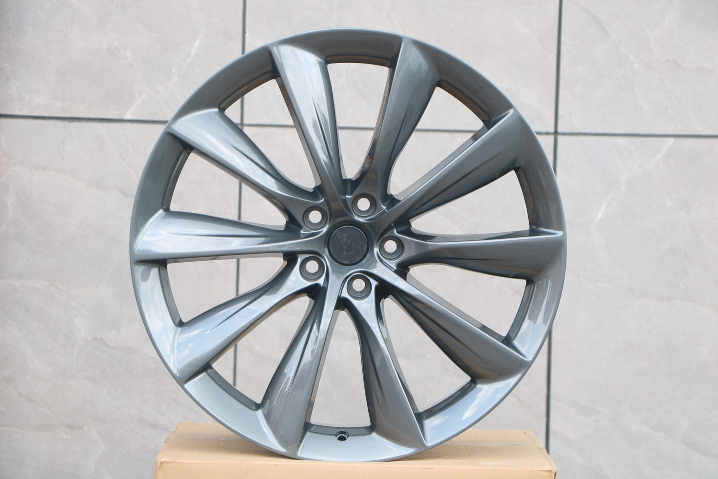 E452 OE Gray 22x9.0 ET35 5.120 - Square Set (4 Wheels)