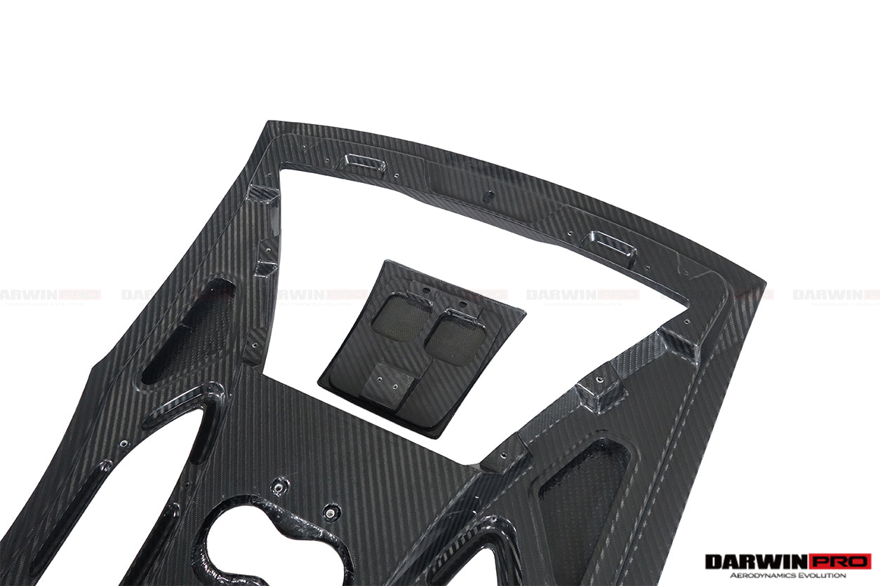 2015-2020 McLaren 540c/570s Coupe Autoclave Carbon Fiber Rear Engine Trunk Replacement - DarwinPRO Aerodynamics