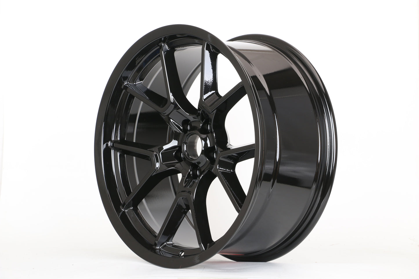 E562 Gloss Black 20x10.5 ET15 5.115 - Square Set (4 Wheels)