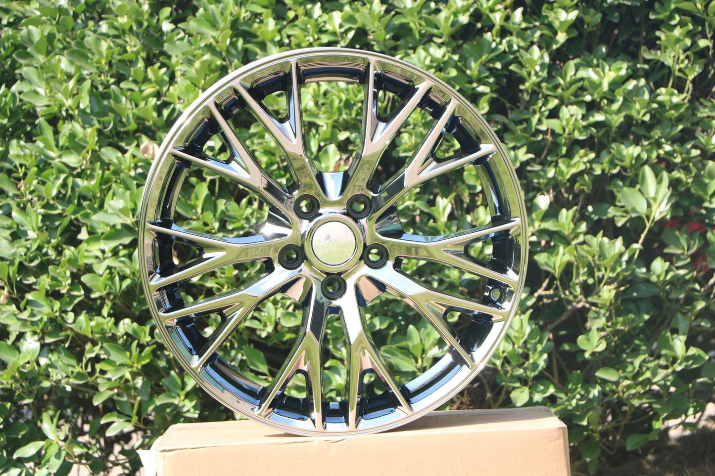 E591 Black Chrome 19x8.5 ET56 5.120 - Square Set (4 Wheels)