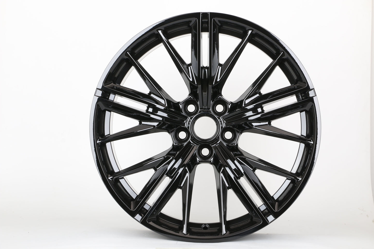 E596 Gloss Black 20x10.0 ET23 5.120 - Square Set (4 Wheels)