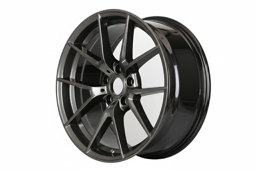 E705 Metallic 19in Staggered Set 8.5 ET35 / 9.5 ET35 5.120 (4 Wheels)