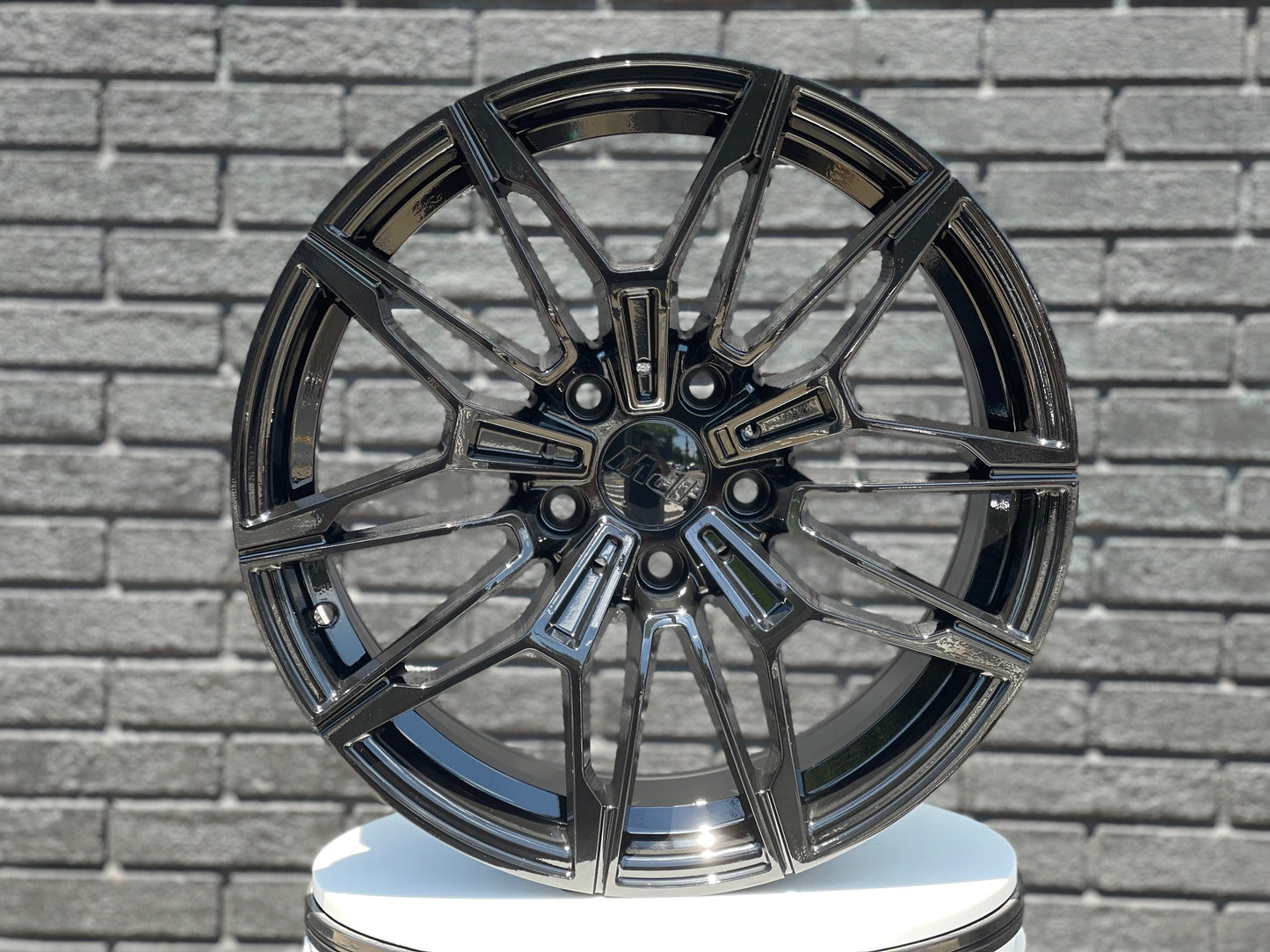E714 Gloss Black 19x9.0 ET35 5.120 - Square Set (4 Wheels)