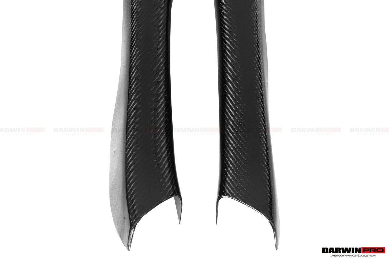2017-2020 McLaren 720s Dry Carbon Fiber Door Sills - DarwinPRO Aerodynamics