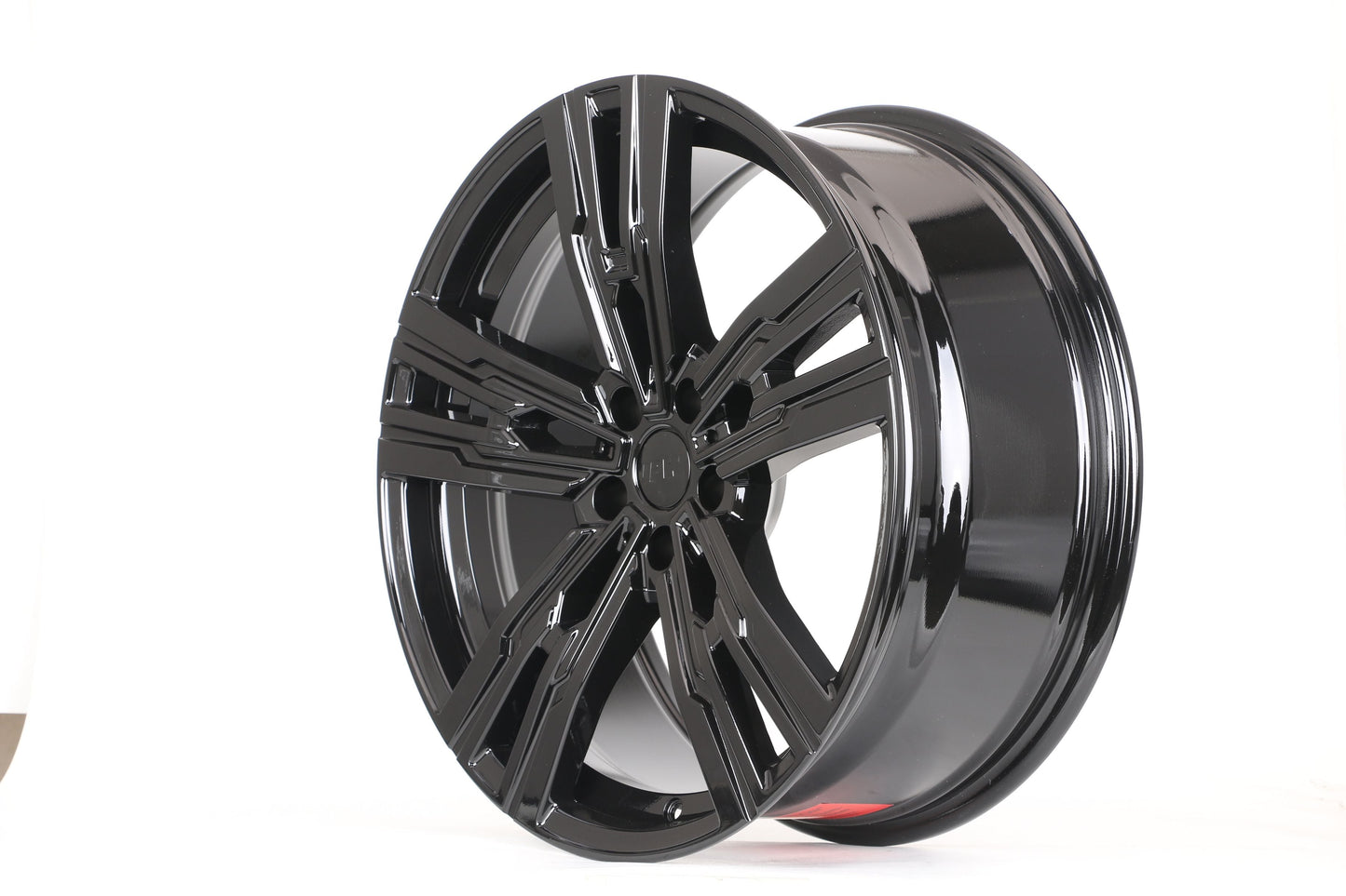 E723 Gloss Black 20in Staggered Set 8.5 ET25 / 10.0 ET41 5.112 (4 Wheels)