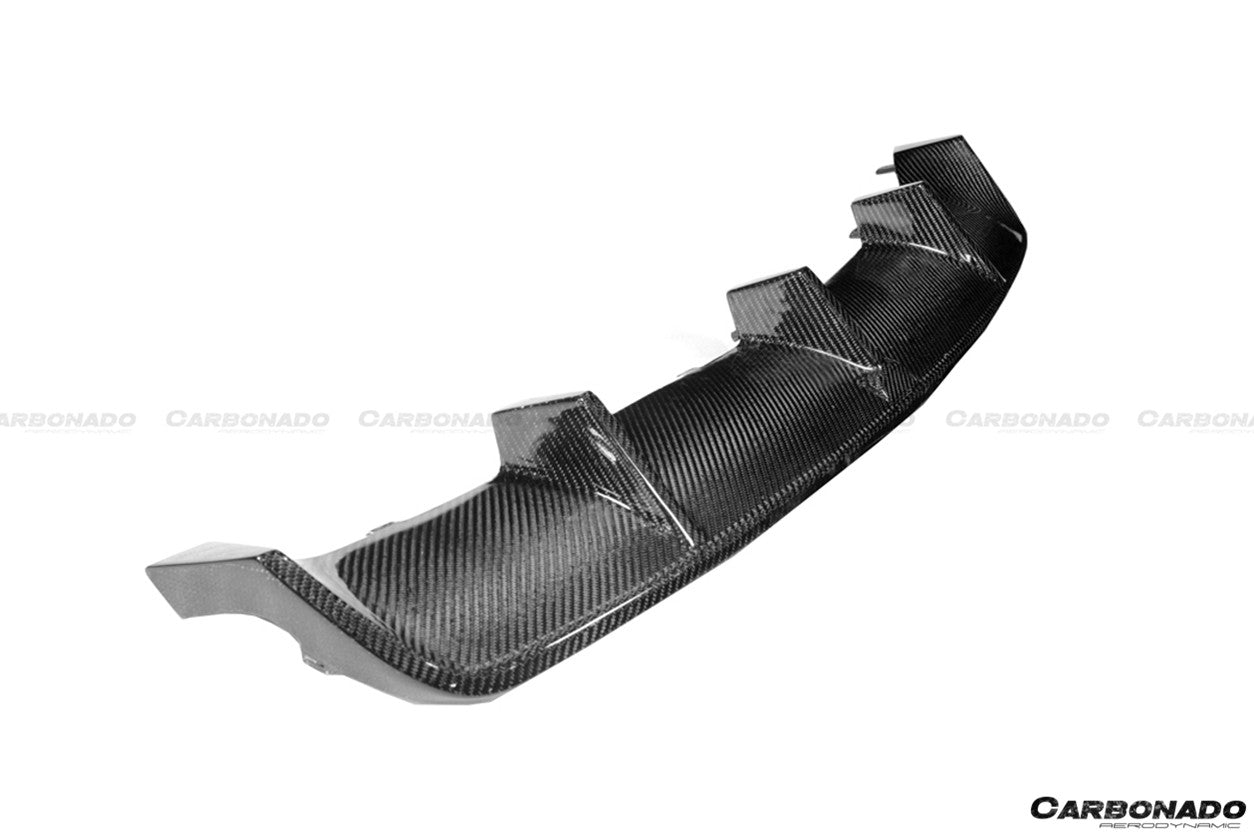 2013-2016 Mercedes Benz W117 CLA Sport / CLA45 AMG RZS Style Rear Diffuser - Carbonado