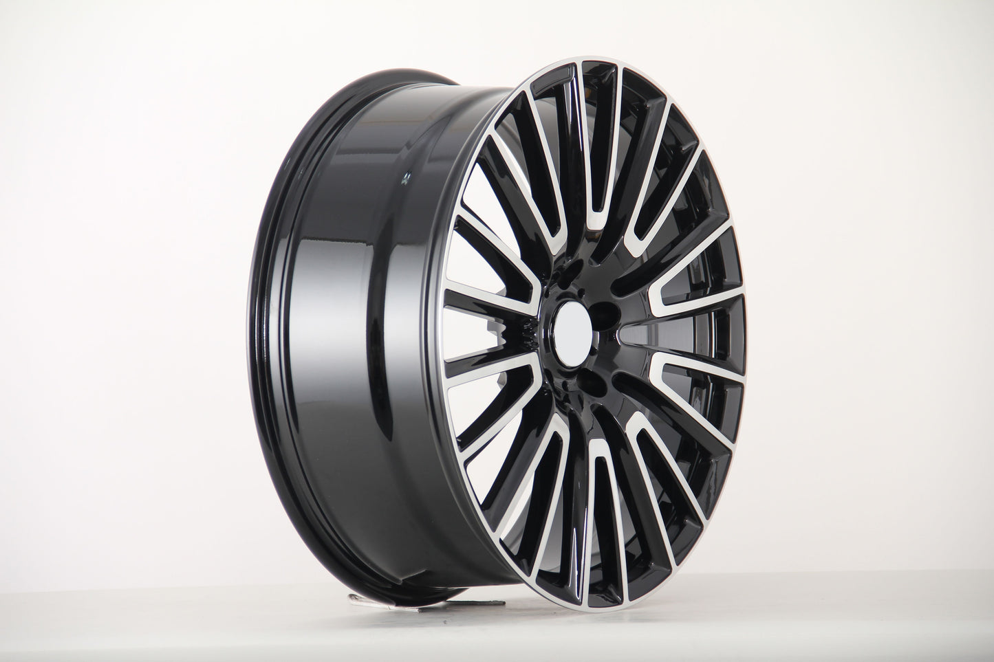 E8001 Black Machined Face 22x11.5 ET45 5x112 – (Square Set of 4)