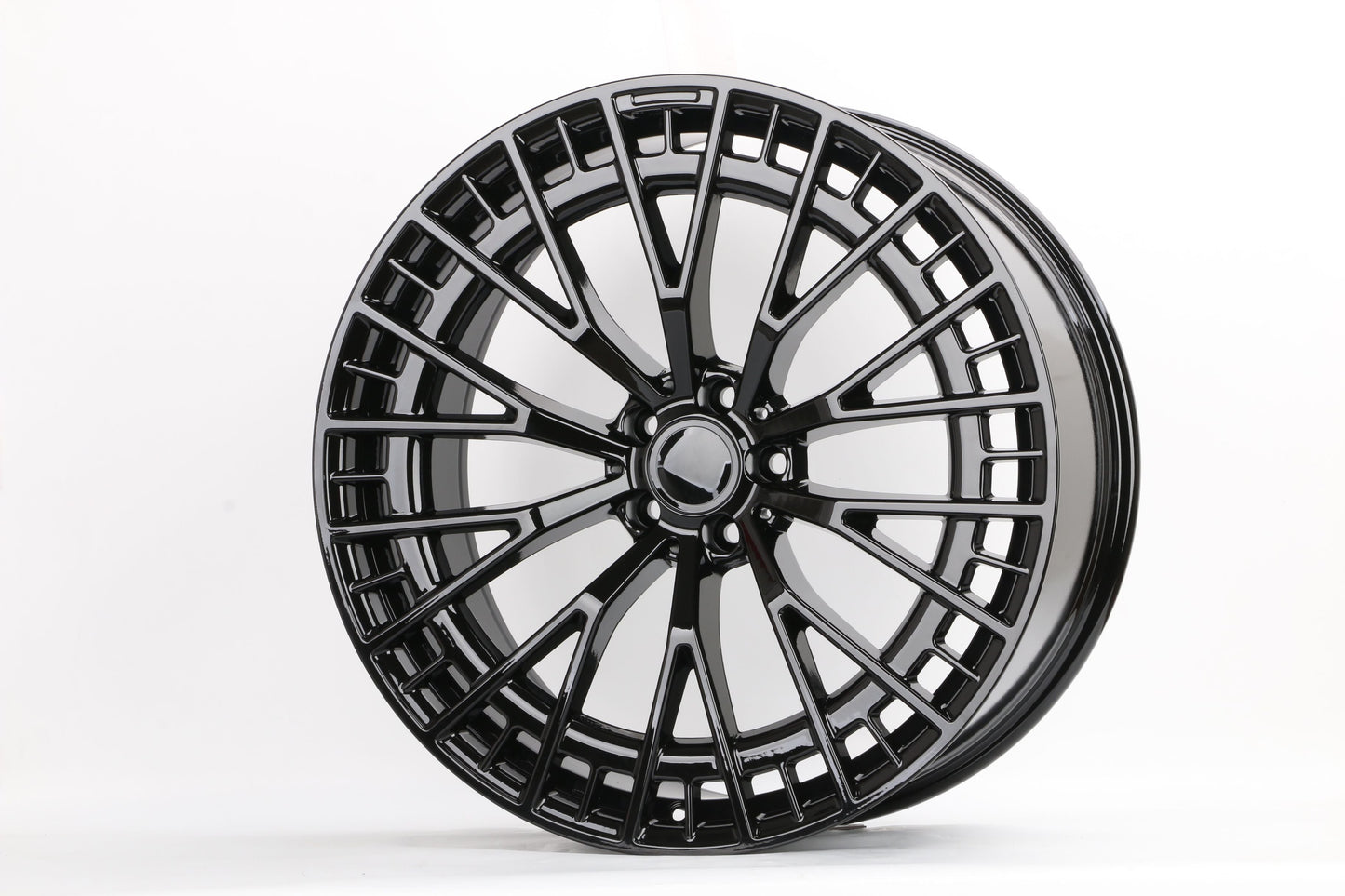 E821 Gloss Black 22x10.5 ET45 5.112 - Square Set (4 Wheels)