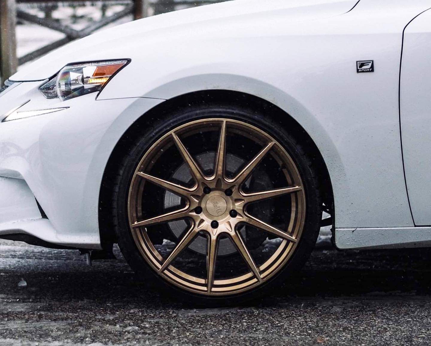 20" F1R F101 Brushed Bronze 5x114.3