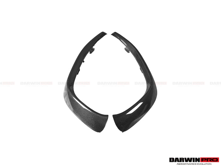 2019+ Mercedes Benz AMG GT63/S 4Door Coupe X290 Carbon Fiber Front Canards - DarwinPRO Aerodynamics