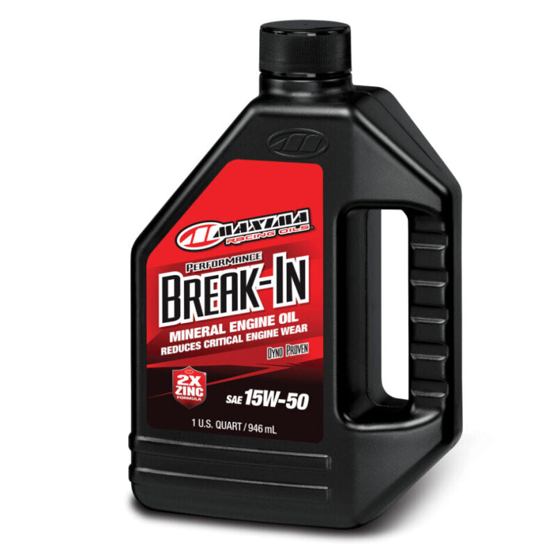 Maxima Performance Auto Performance Break-In 15W50 Mineral Engine Oil - Quart