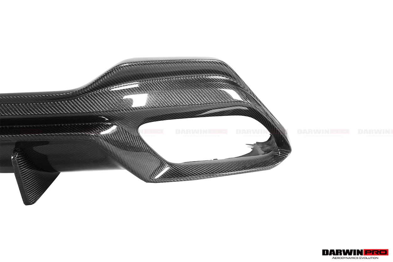 2018-2022 BMW 8 Series G14 Convertible/G15 Coupe/G16 4DR-Gran Coupe 840/850 IMP Performance Carbon Fiber Rear Diffuser - DarwinPRO Aerodynamics