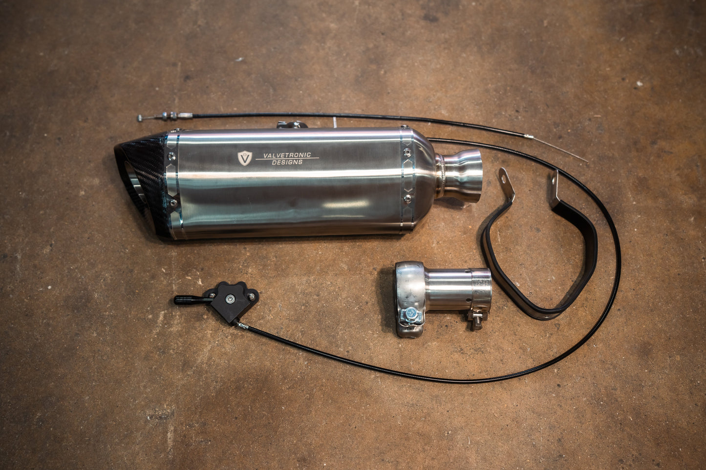 Valvetronic Design Valvetronic Motorcycle Valved Muffler