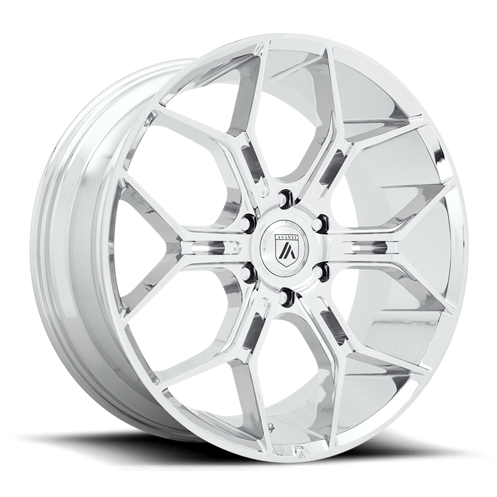 Asanti Abl-38 Monarch Truck – 24x10 6x139.7 Chrome (Square Set of 4)