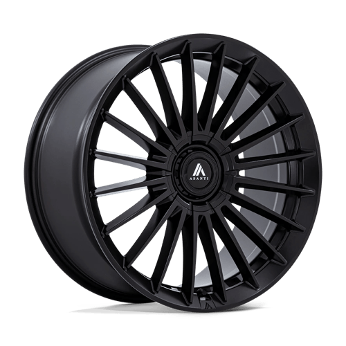 Asanti AB048 Viceroy – 22x10.5 5x112 / 5x120 Matte Black (Square Set of 4)