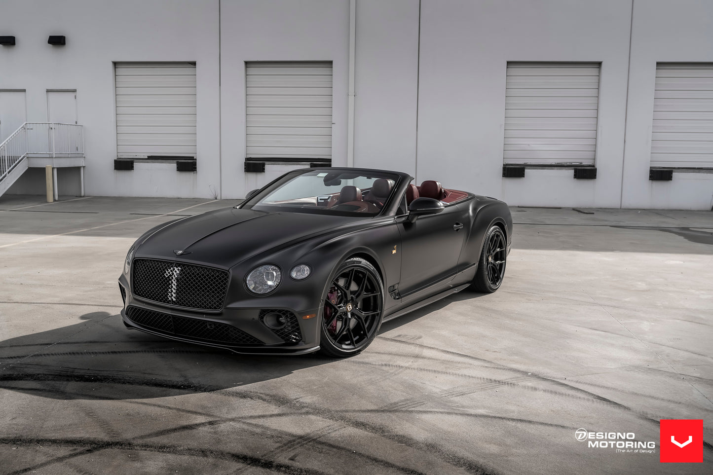 21" Vossen HF5 Gloss Black 5x112 ( Square Setup ) ( Set of 4 )