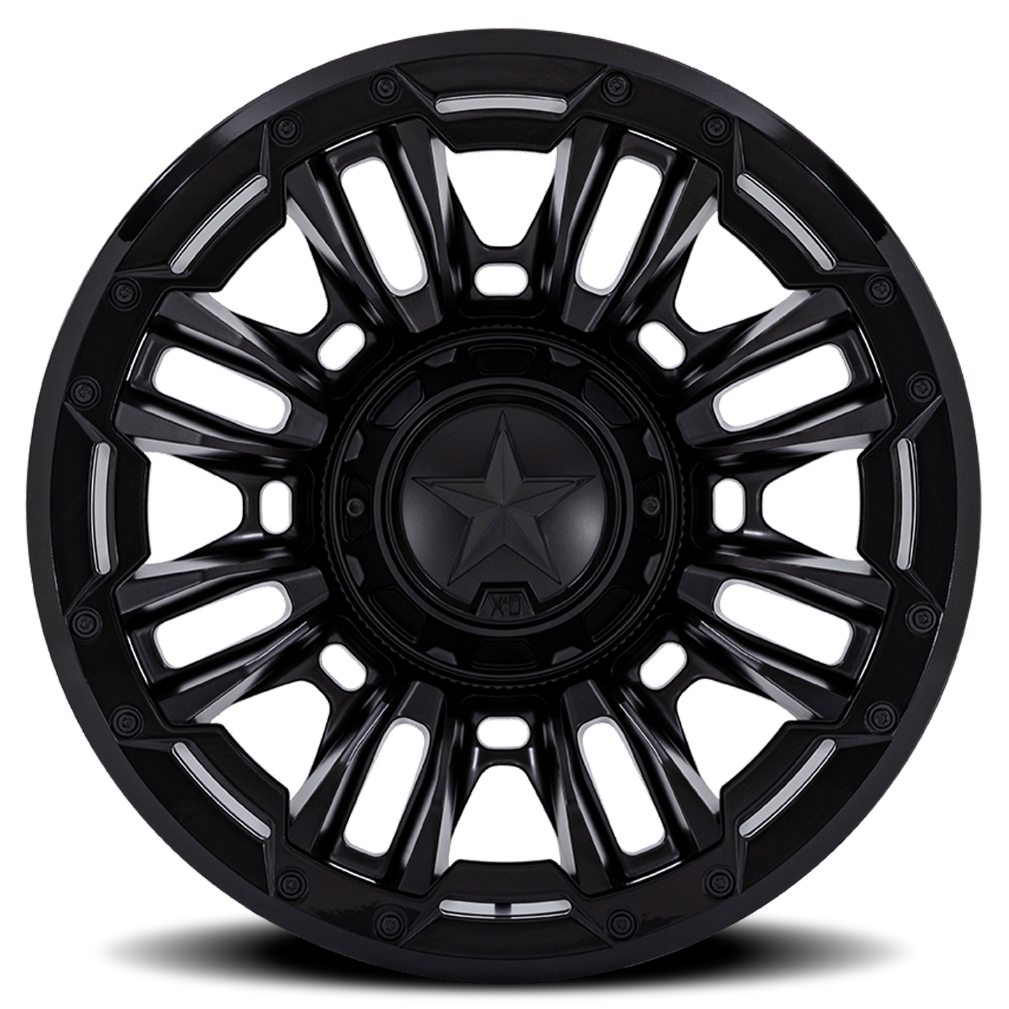 XD Series Wheels Bomber XD870 20x10 -18 6x135/6x139.7mm 106.1mm Matte Black