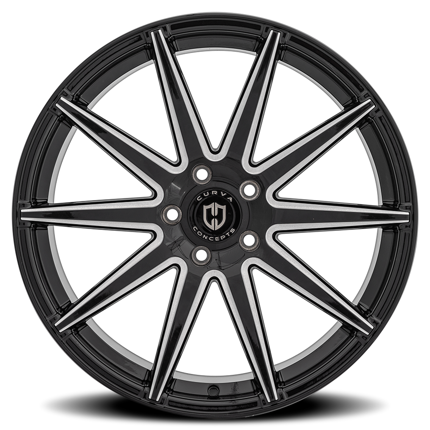 Curva Concepts C49 BMW 20x9 +35 5x114.3mm 73mm Gloss Black Milled