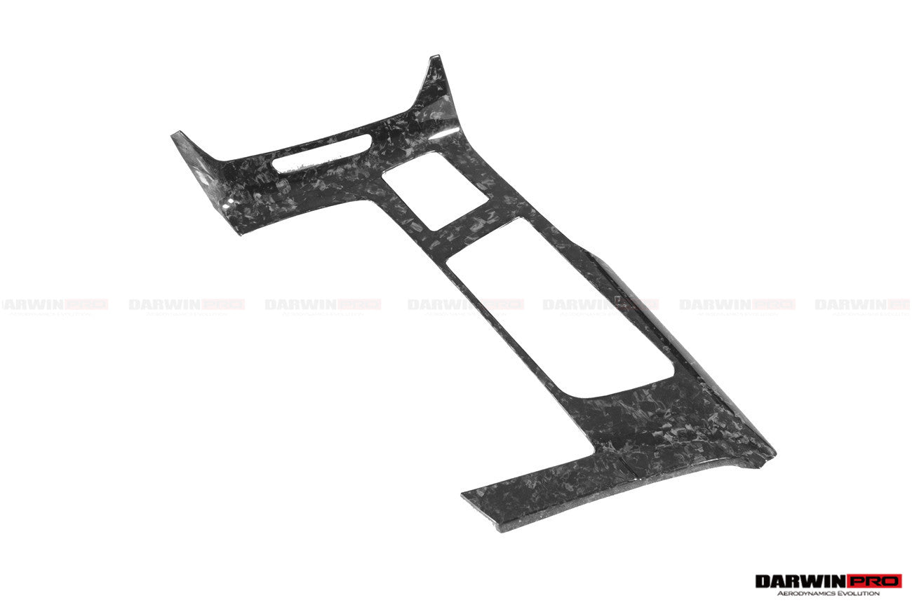 2013-2019 Corvette C7 Z06 Grandsport Dry Carbon Fiber Interior Outside Gears Panel Protective Cover Trim - DarwinPRO Aerodynamics
