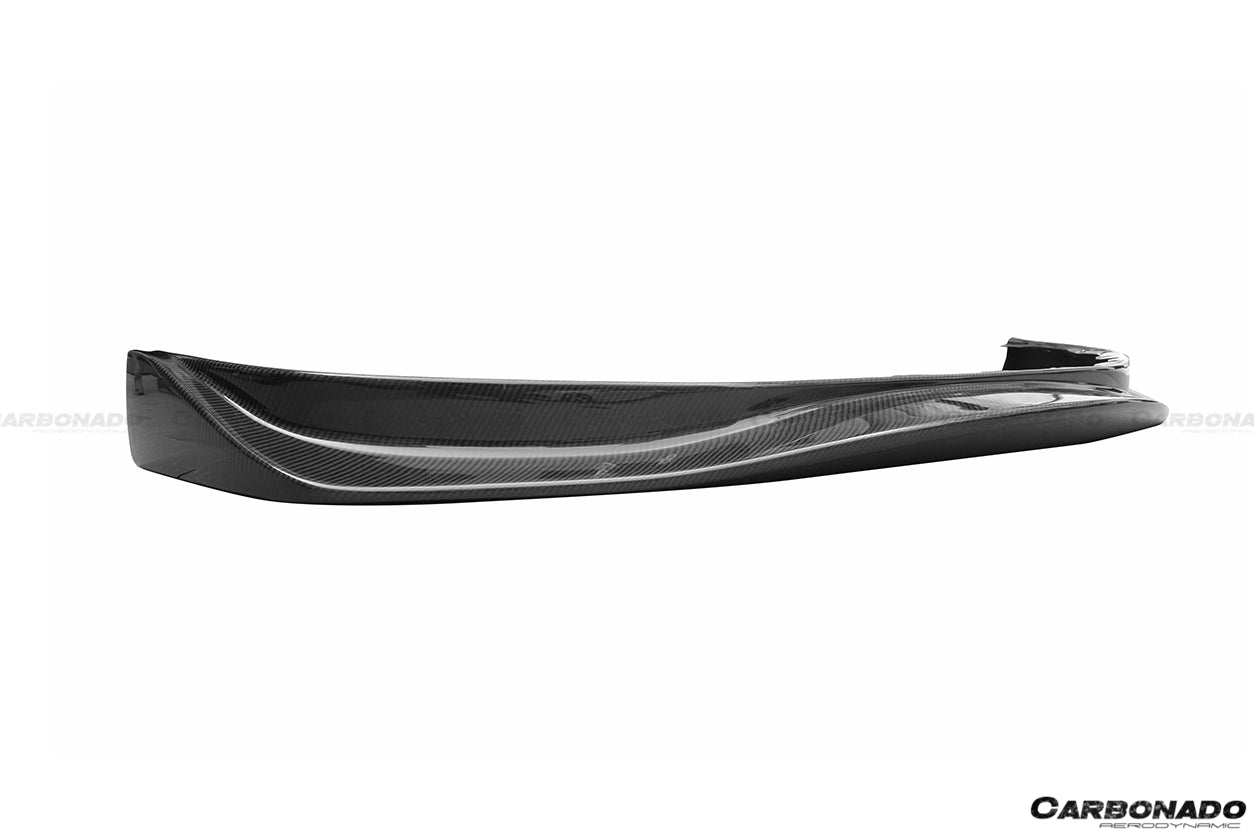 2008-2011 Nissan GTR R35 CBA AMS Style Carbon Fiber Front Lip - Carbonado