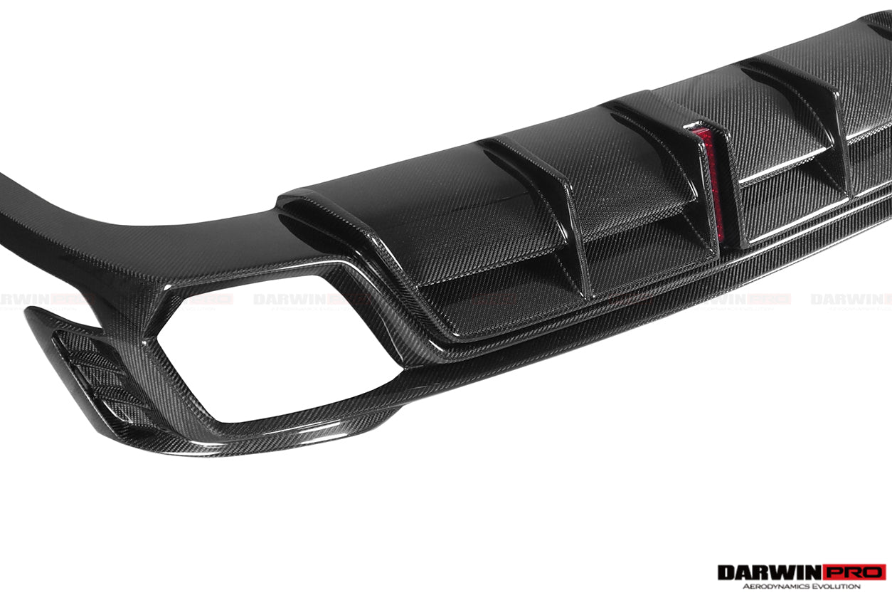 2017-2022 Audi RS4 B9 BKSS Style Rear Diffuser w/ Caps - DarwinPRO Aerodynamics