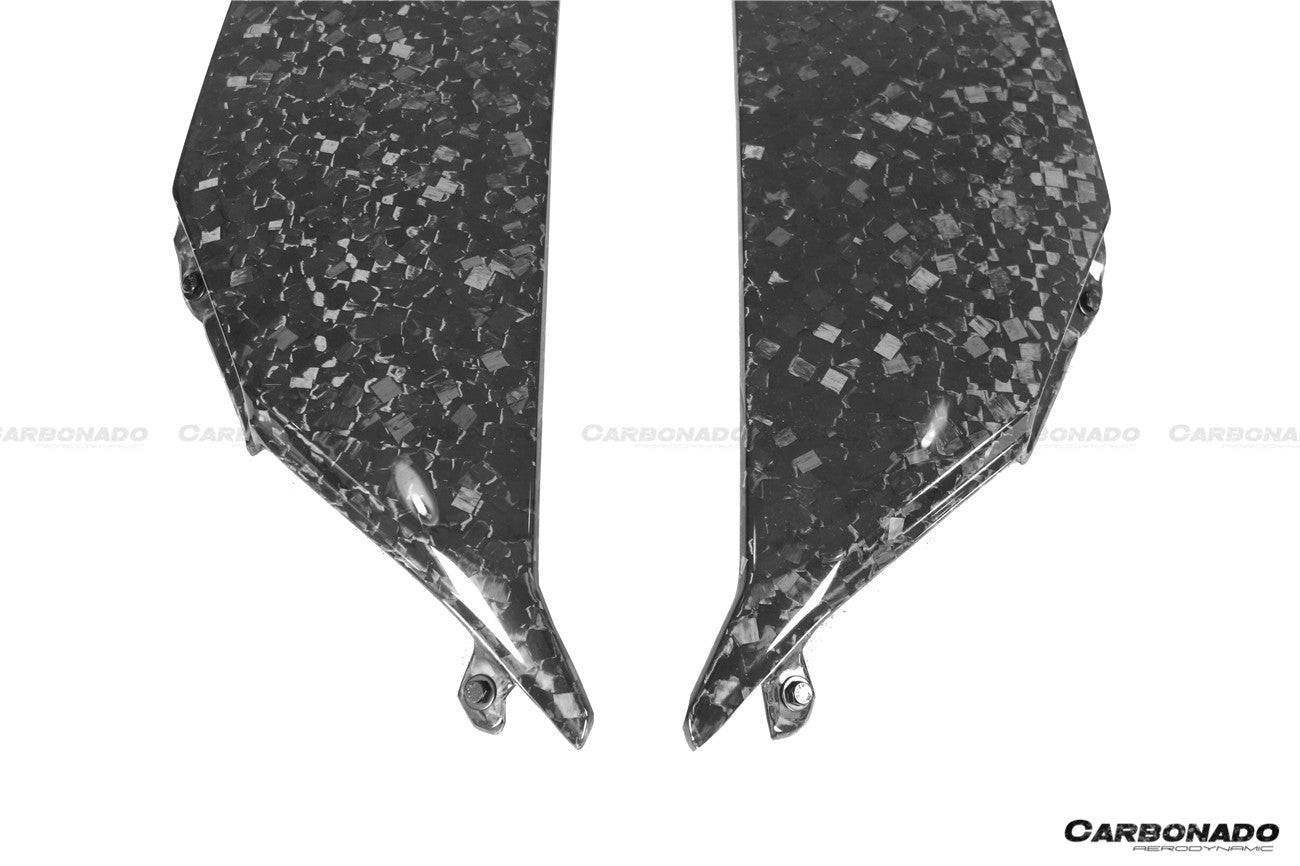 2013-2016 Lamborghini Aventador LP700 LP740 Roadster OEM Style Carbon Fiber Rear Intake Panel - Carbonado Aero