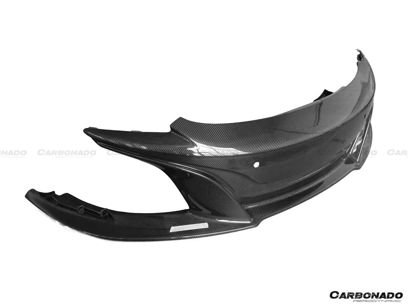 2014-2017 McLaren 650S OEM Style Carbon Fiber Front Bumper Middle - Carbonado Aero