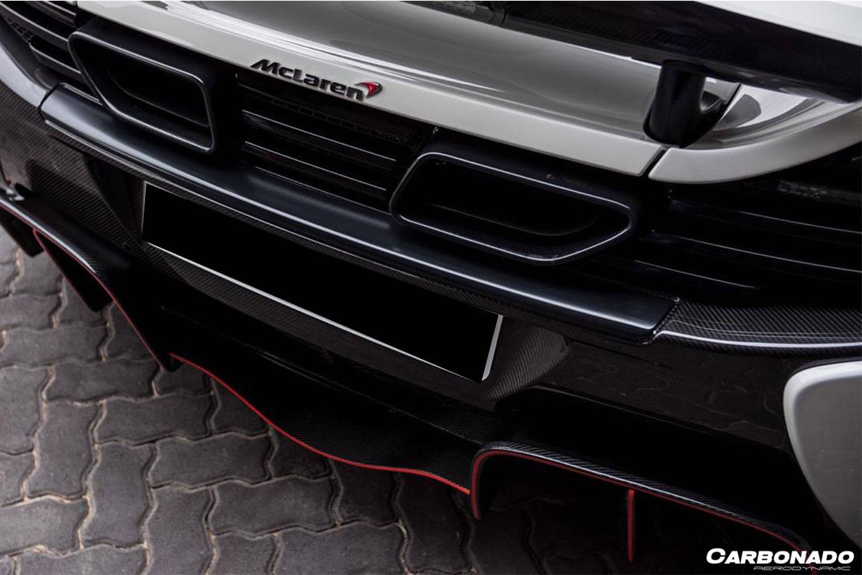 2014-2017 McLaren 650S OEM Style Carbon Fiber Rear Bumper - Carbonado Aero