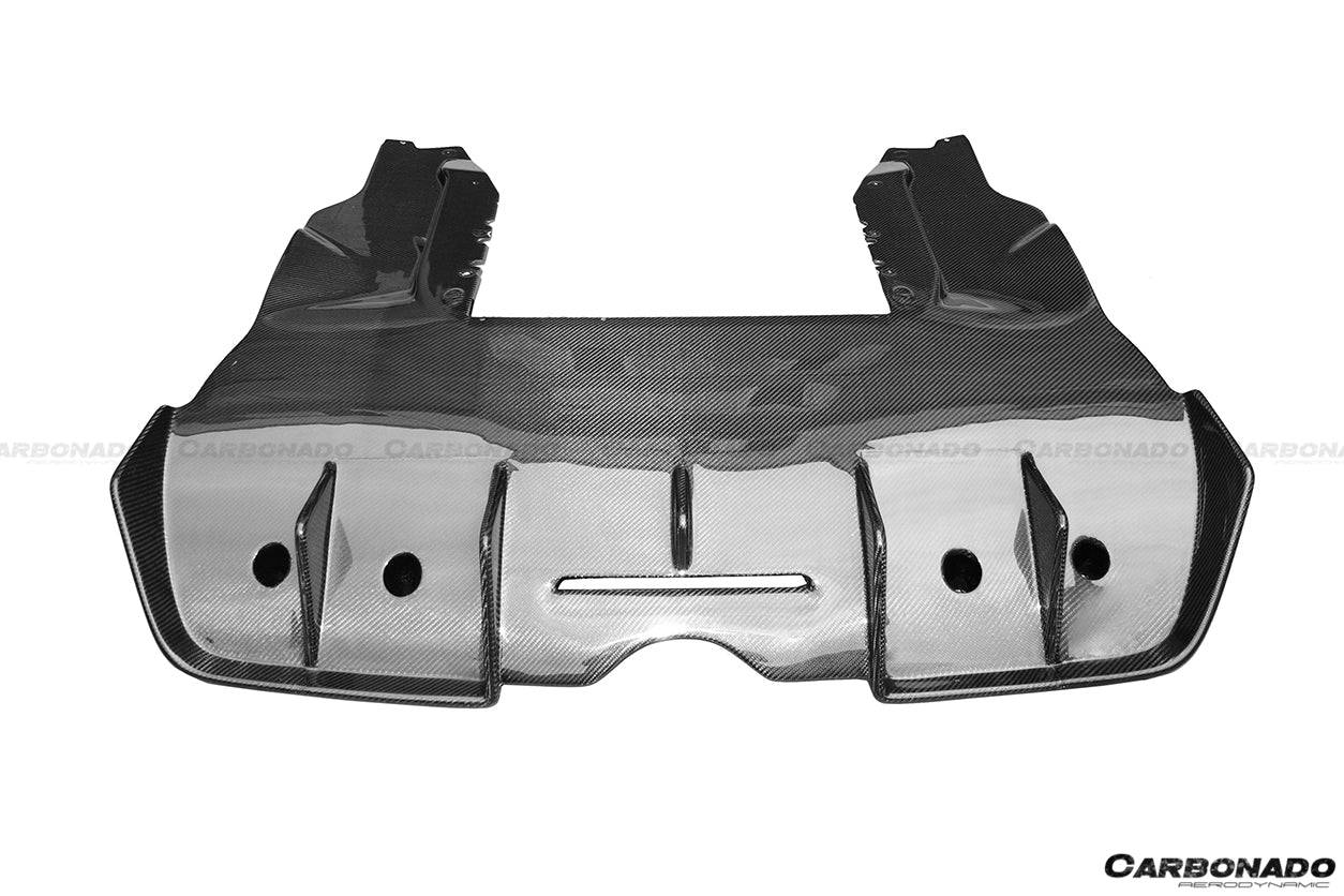 2011-2017 McLaren MP4 12C/650S DP Style Carbon Fiber Rear Diffuser - Carbonado Aero