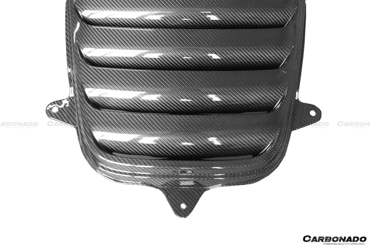 2011-2017 McLaren 650S/MP4 12C Autoclave Carbon Fiber Armadillo Engine Cover Replacement - Carbonado Aero