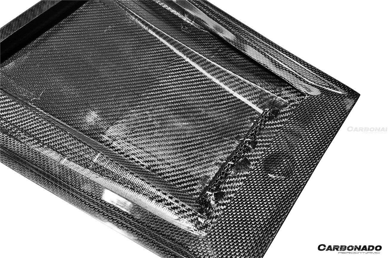 2003-2018 Mercedes Benz W463 G Wagon BRS Style Autoclave Carbon FIber Hood Scoop - Carbonado Aero