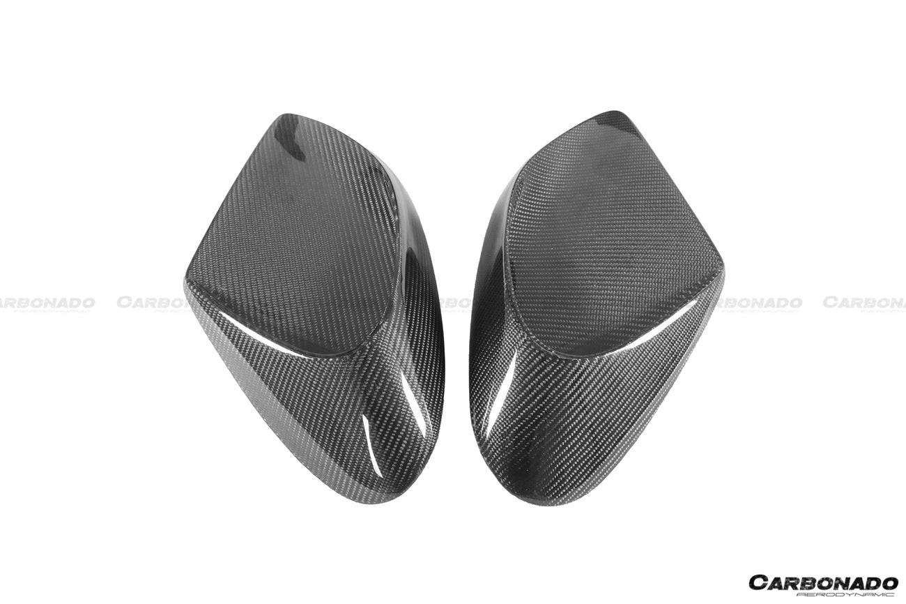 2012-2019 Porsche 911 991.1/991.2 Carrera/S GT2RS Style Carbon Fiber Quarter Panel Side Scoops - Carbonado Aero