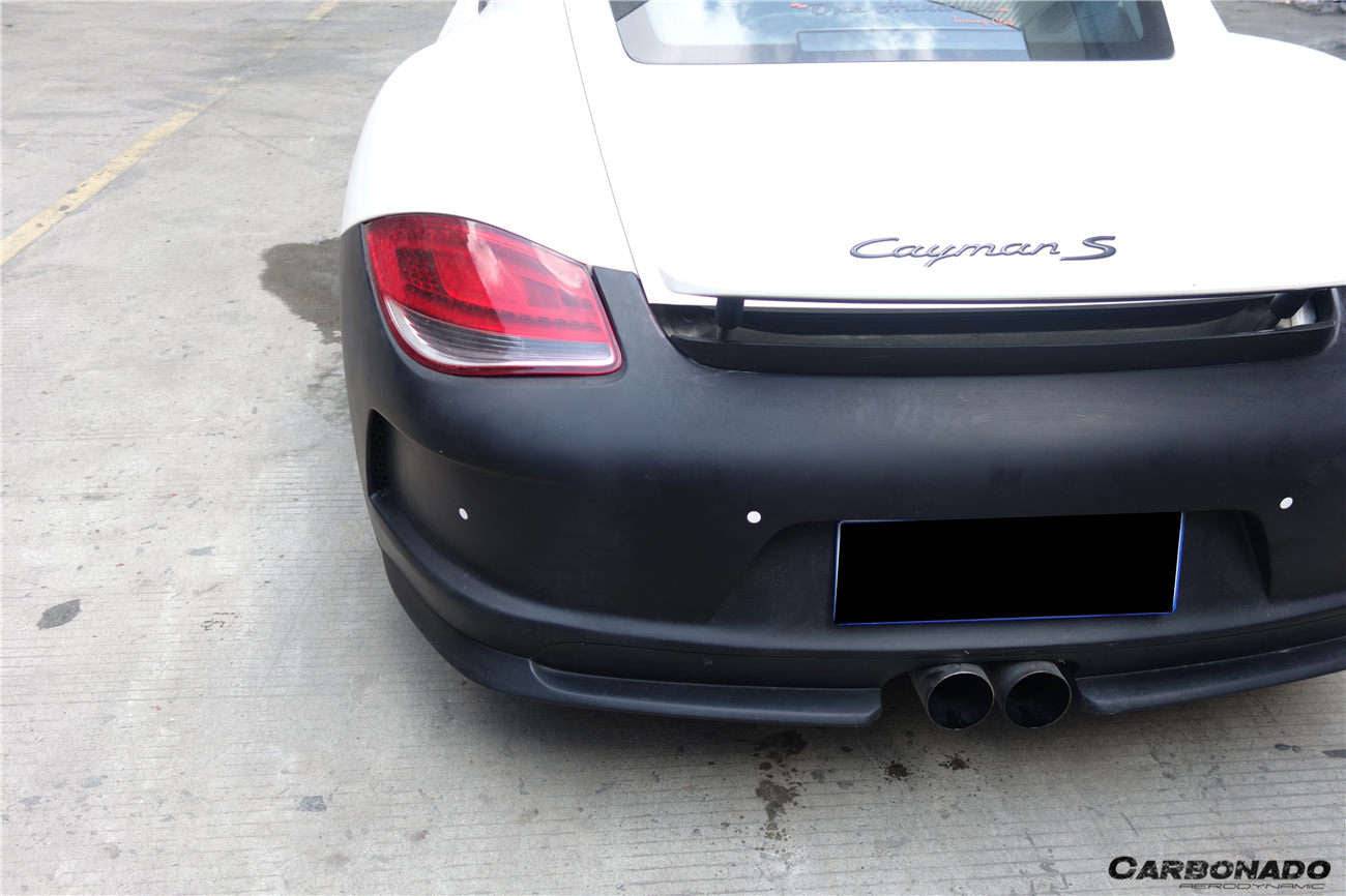 2009-2012 Porsche Cayman 987Â GT3 Style Rear Bumper - Carbonado Aero