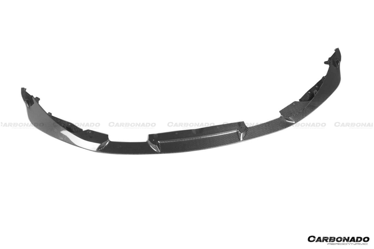 2021-2024 BMW M3 G80 G81 M4 G82 G83 D3 Style DRY Carbon Fiber Fornt Lip Splitter with Winglets