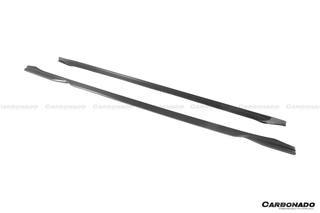 2021-2024 BMW M3 G80 G81 M4 G82 G83 MTN Style DRY Carbon Fiber Side Skirts