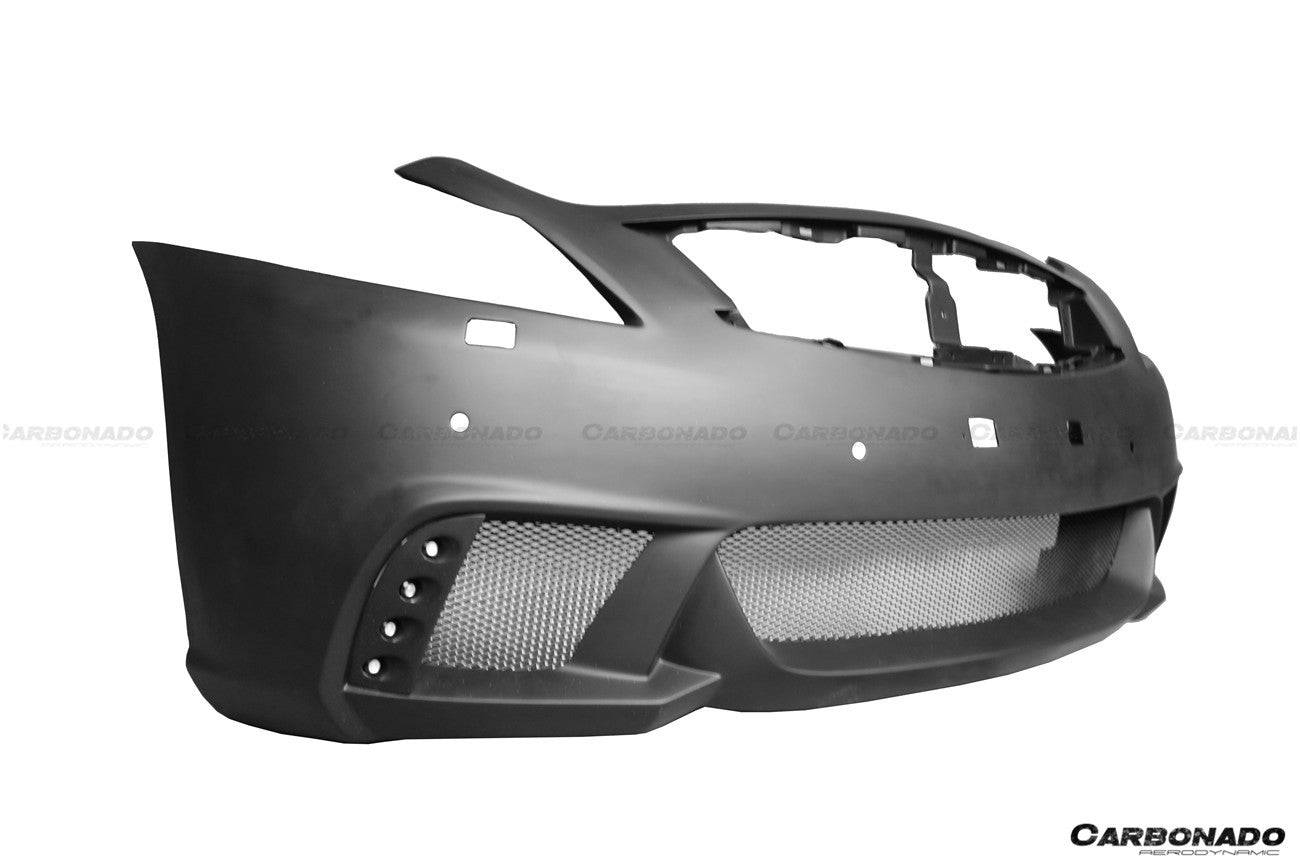 2010-2013 Infiniti G25/G37 Sedan WD Style Front Bumper w/Led Light - Carbonado Aero
