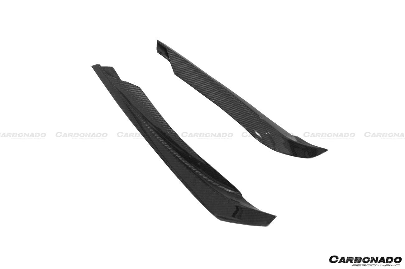 2016-2018 Mercedes Benz W176 A45 AMG BKSS Style Carbon Fiber Front Lip - Carbonado Aero