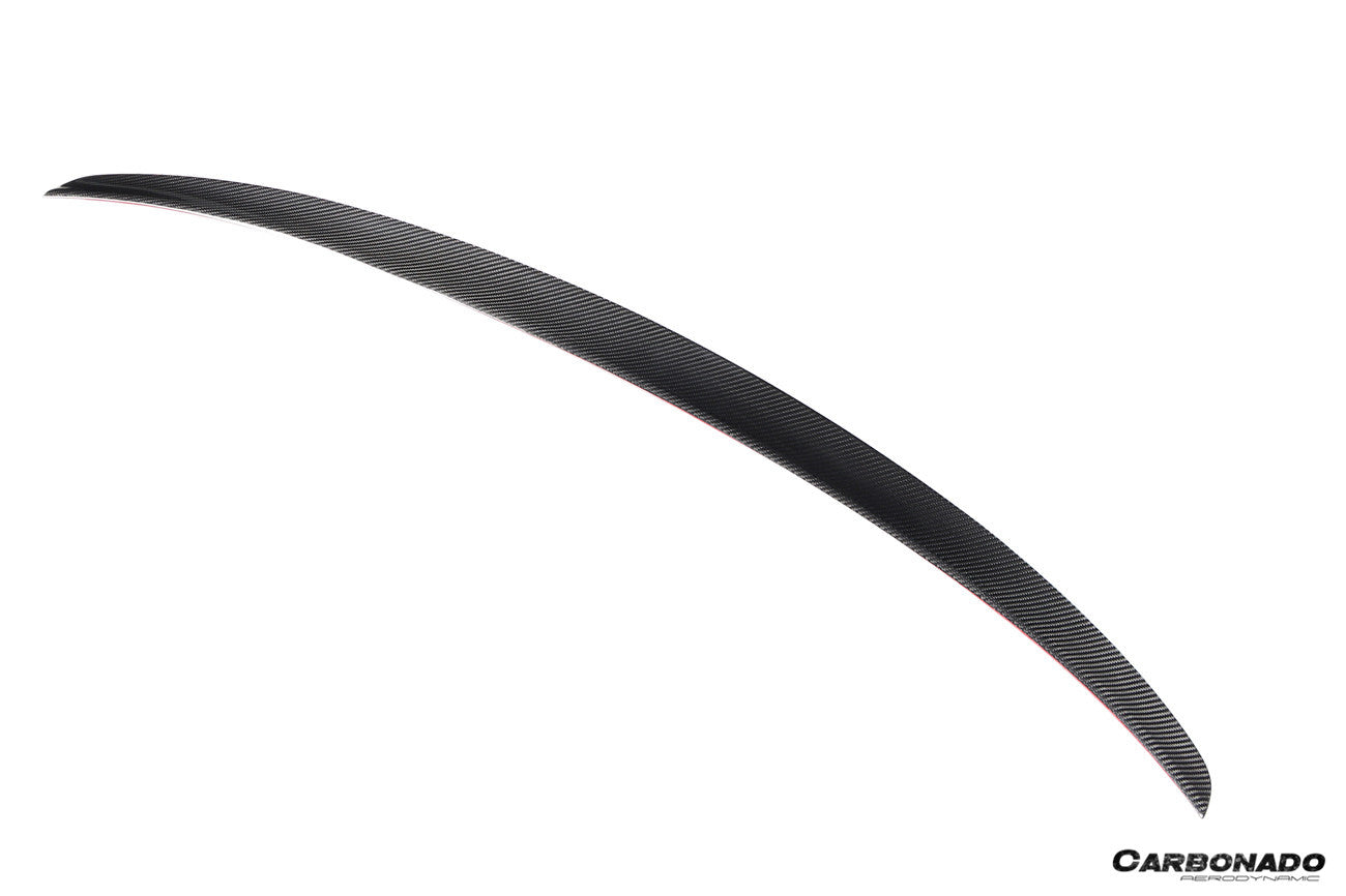 Carbonado 2018-2025 Porsche 9Y0 9YA Cayenne S GTS E-Hybrid TKT Style Carbon Fiber Trunk Spoiler
